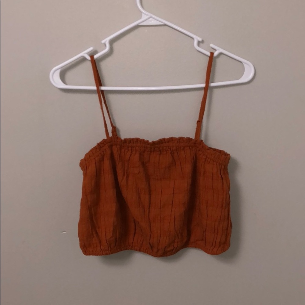 Orange Aerie crop top brand new